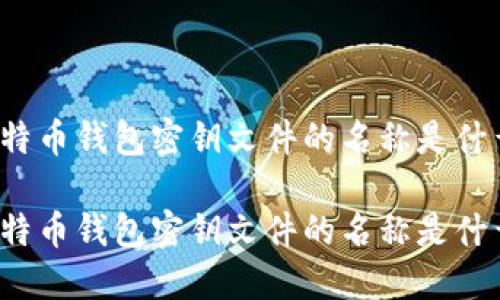 比特币钱包密钥文件的名称是什么？

比特币钱包密钥文件的名称是什么？